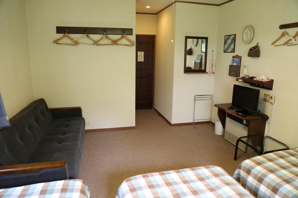Pension Morinokaze Hakuba Rum bild